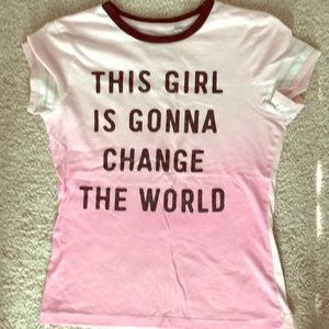 Cute pink shirt for girls